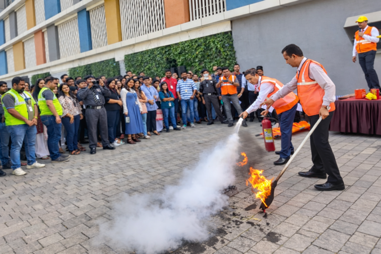 fire safety demo photo